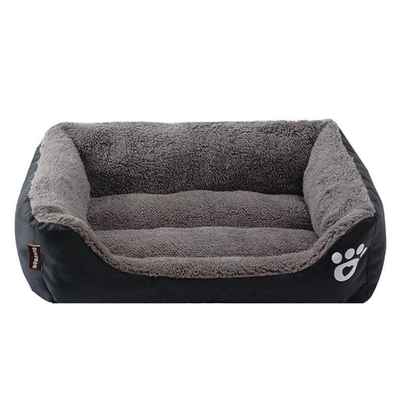 image-Waterproof Pet Mat Plush Removable Washable Dog Bed Round Cotton
