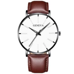 image-Dance Jockey Unisex Mesh Belt Quartz Watch Stainless Steel