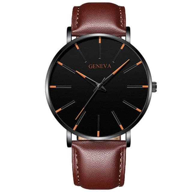 image-Dance Jockey Unisex Mesh Belt Quartz Watch Stainless Steel