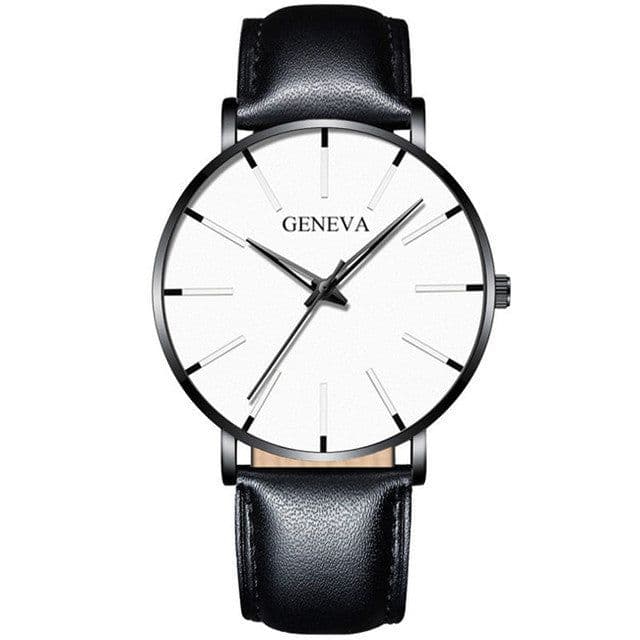 image-Dance Jockey Unisex Mesh Belt Quartz Watch Stainless Steel
