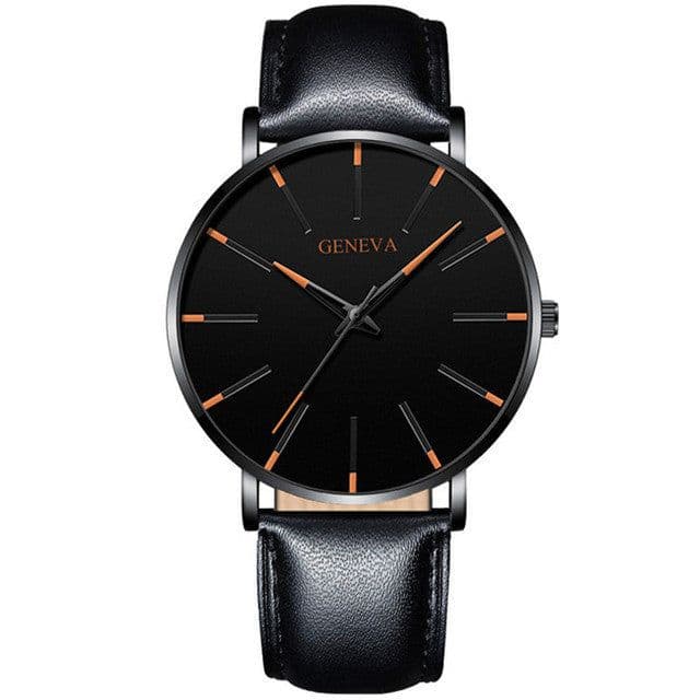 image-Dance Jockey Unisex Mesh Belt Quartz Watch Stainless Steel