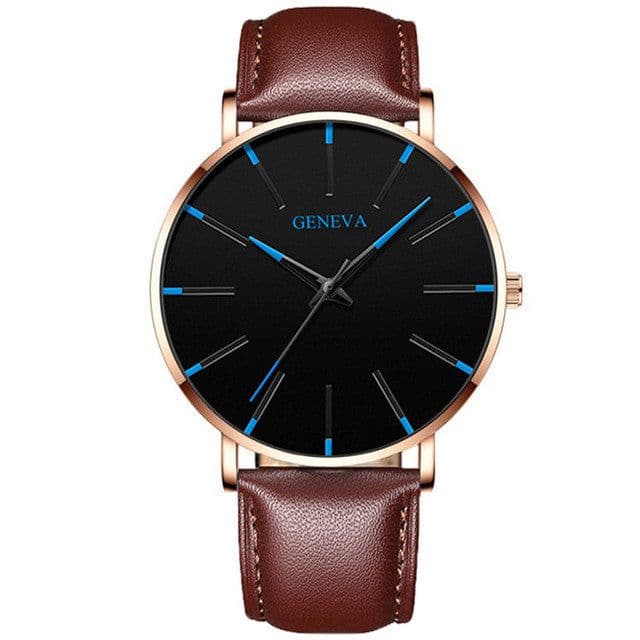 image-Dance Jockey Unisex Mesh Belt Quartz Watch Stainless Steel
