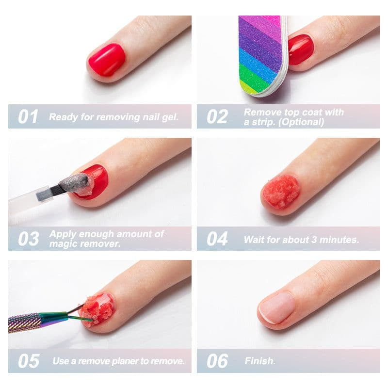 image-ROSALIND Magic Nail Polish Remover 15ml