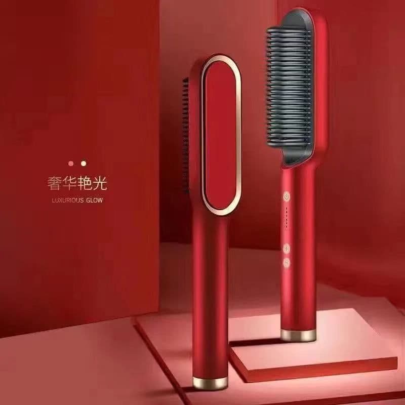 image-2-in-1 Hair Straightener and Curler with Negative Ion Technology