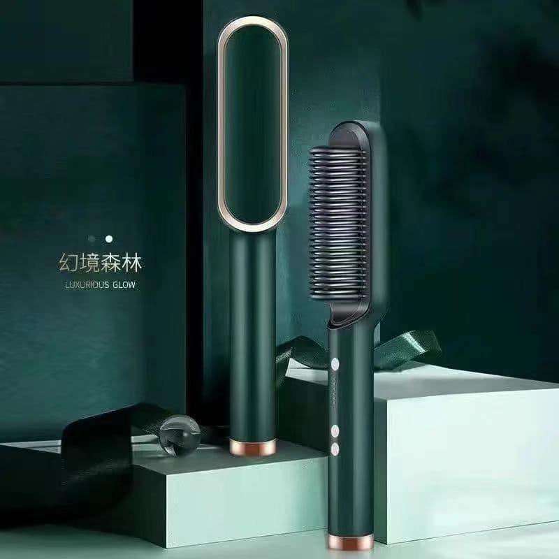 image-2-in-1 Hair Straightener and Curler with Negative Ion Technology