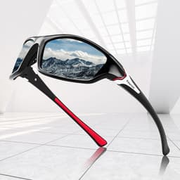 image-Mingfan Polarized Sports Sunglasses Men's UV400 Riding Glasses D120