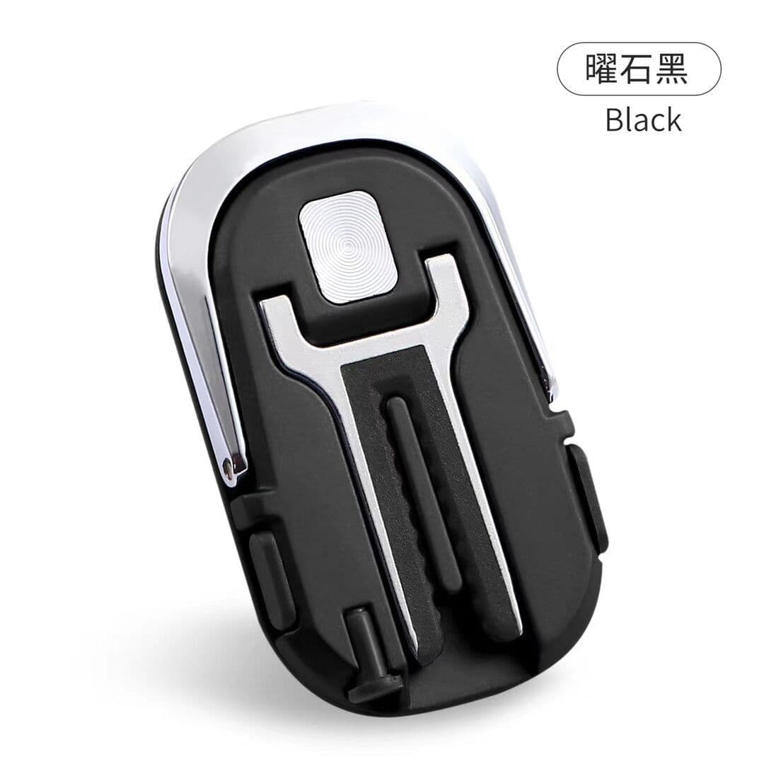 image-Car Phone Ring Holder with Air Vent Mount - 2-in-1 Bracket