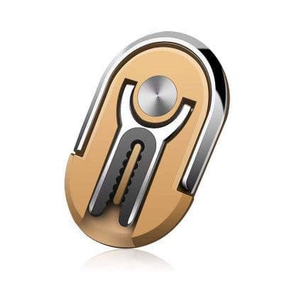 image-Car Phone Ring Holder with Air Vent Mount - 2-in-1 Bracket