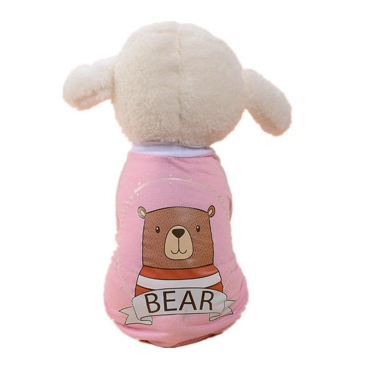 image-Dog Vest Pet Clothing Cotton Casual Universal XXL Black