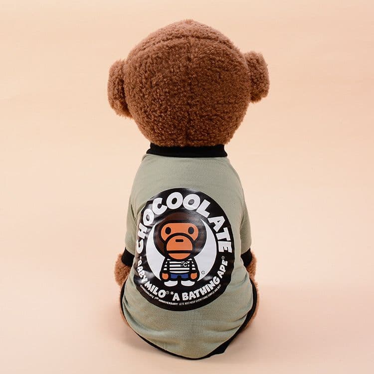 image-Dog Vest Pet Clothing Cotton Casual Universal XXL Black
