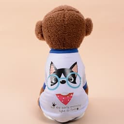 image-Dog Vest Pet Clothing Cotton Casual Universal XXL Black