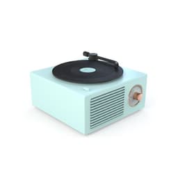 image-Retro Atomic Vinyl Record Player Bluetooth Speaker USB Desktop Mini Speaker