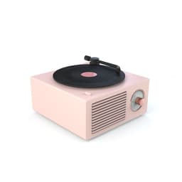 image-Retro Atomic Vinyl Record Player Bluetooth Speaker USB Desktop Mini Speaker