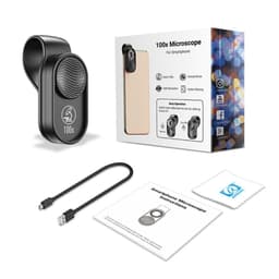 image-APEXEL APL-MS01 100X LED Microscope for Smartphones