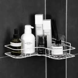 image-Yazhongload Bathroom Triangle Rack Wall-Mounted Storage Shelf