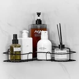 image-Yazhongload Bathroom Triangle Rack Wall-Mounted Storage Shelf