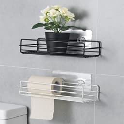image-Yazhongload Bathroom Triangle Rack Wall-Mounted Storage Shelf