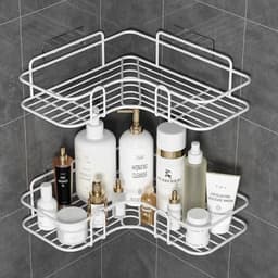 image-Yazhongload Bathroom Triangle Rack Wall-Mounted Storage Shelf