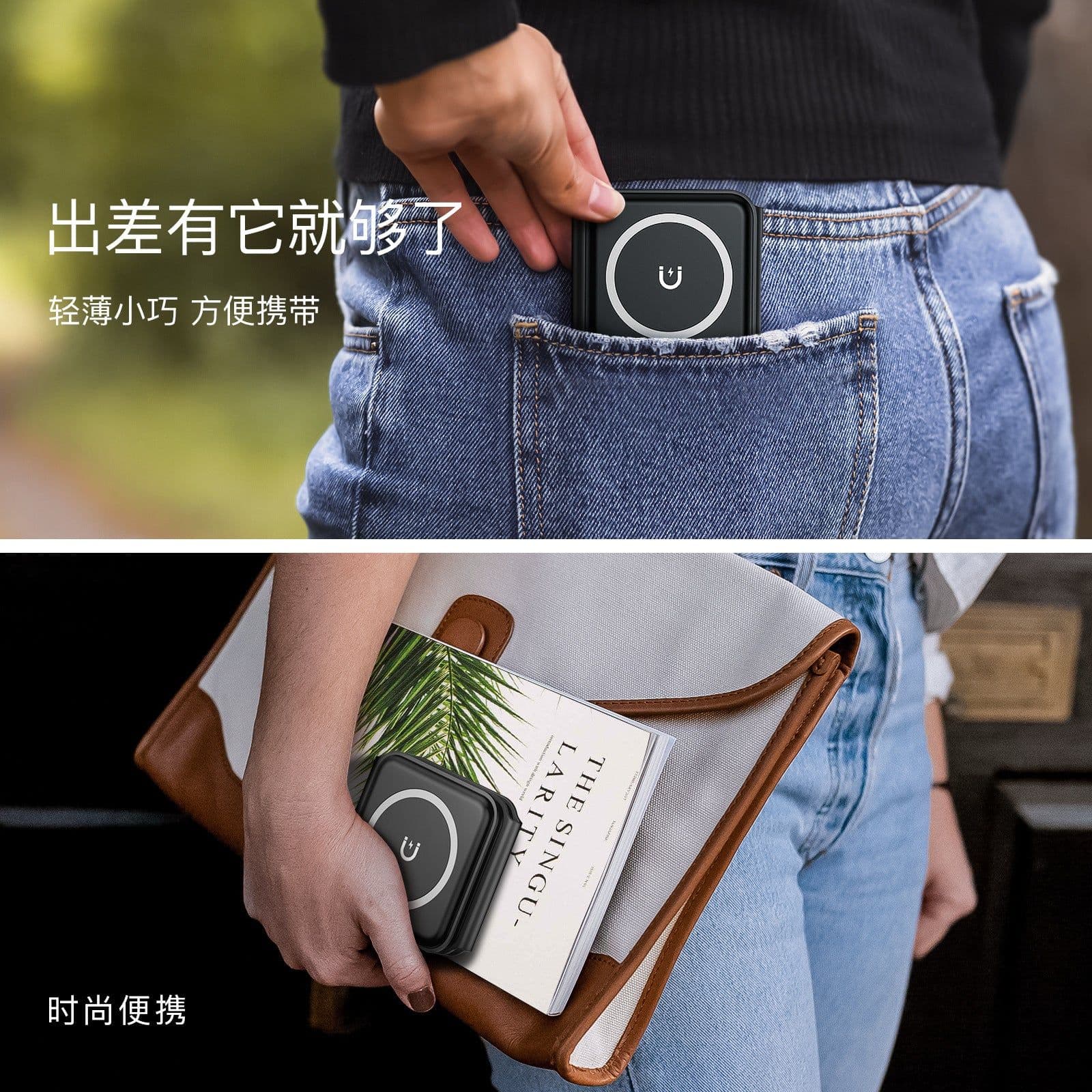image-15W Magnetic 3-in-1 Wireless Charger Foldable Fast Charging