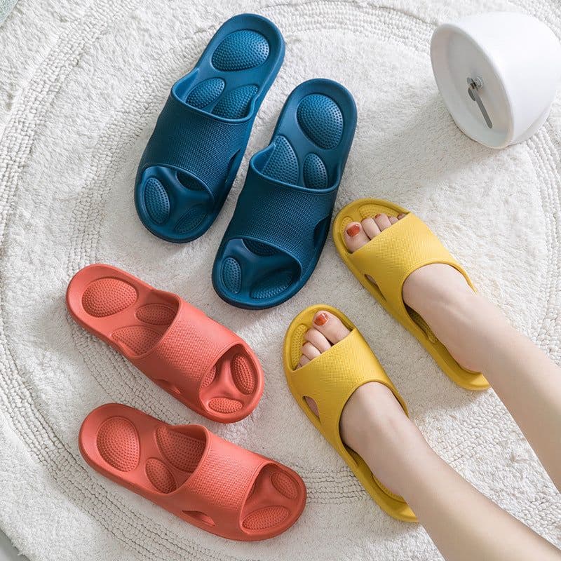 image-Henny Unisex EVA Massage Slippers Thick Sole Non-Slip Sandals