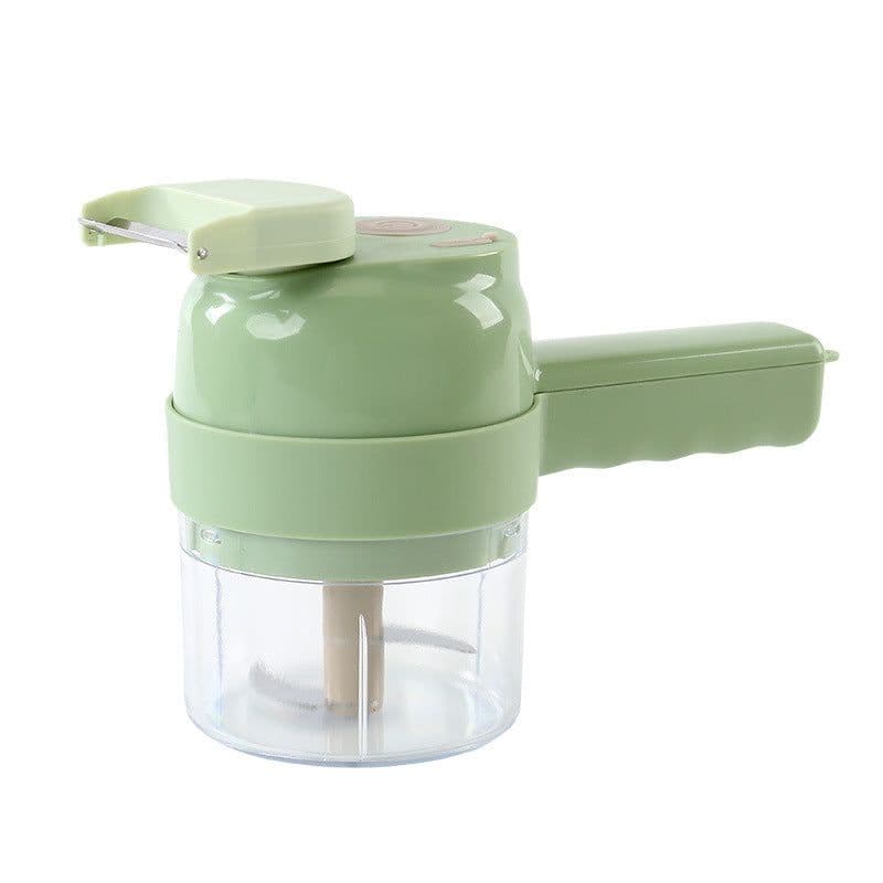 image-Electric Vegetable Cutter Multi-Functional Garlic Chopper Kitchen Tool