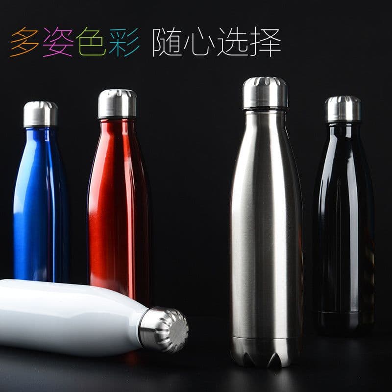 image-Stainless Steel Vacuum Insulated Bottle 1000ml Custom Logo