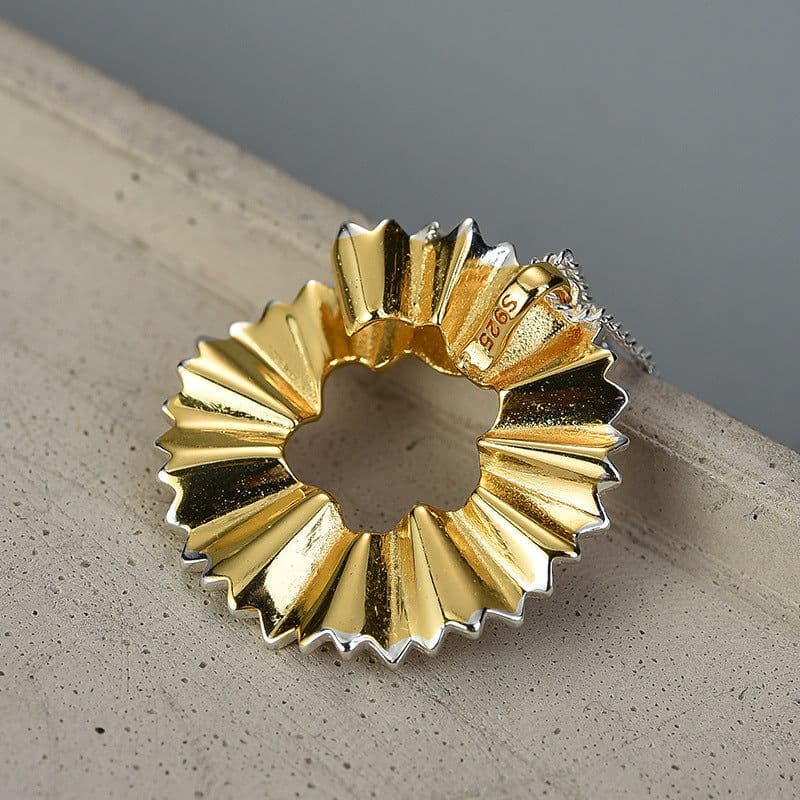 image-Pencil Shavings Pendant Sterling Silver S925