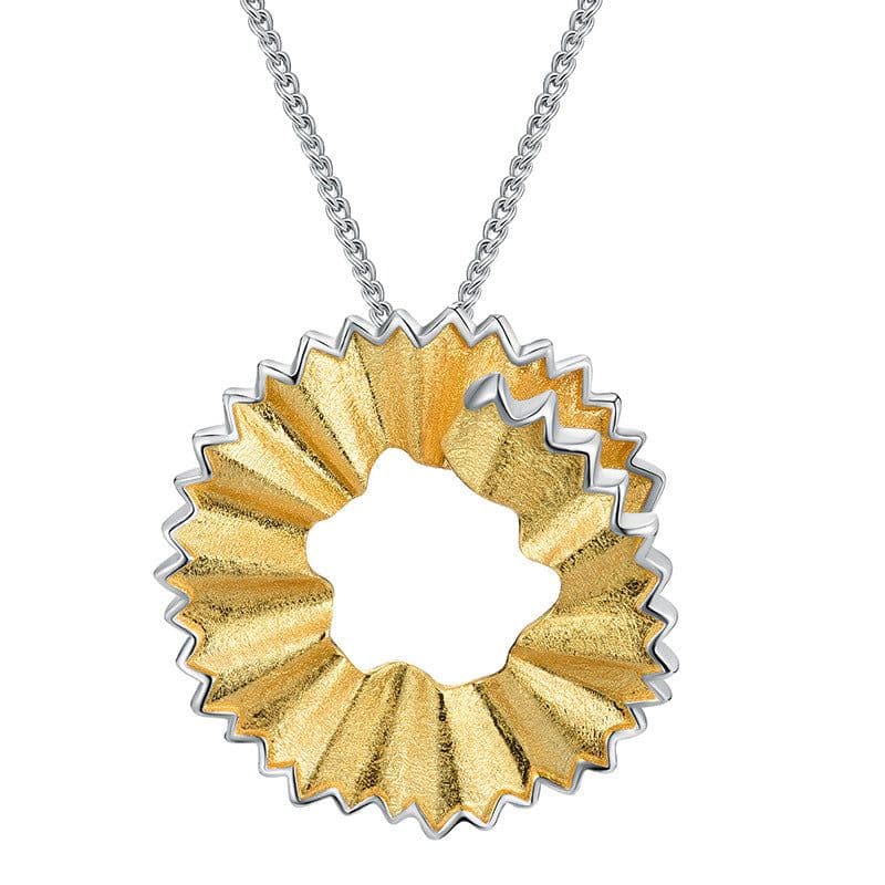 image-Pencil Shavings Pendant Sterling Silver S925