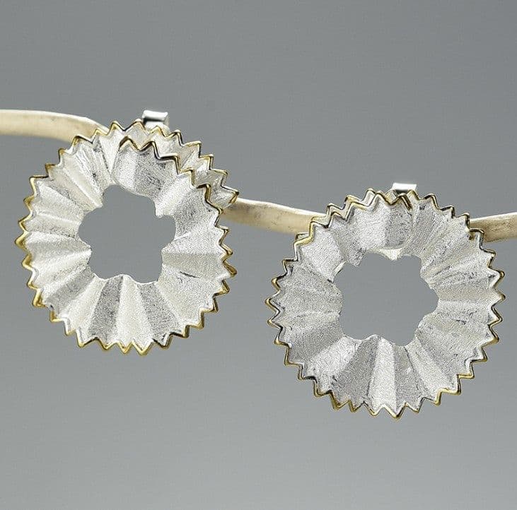 image-Pencil Shavings Pendant Sterling Silver S925