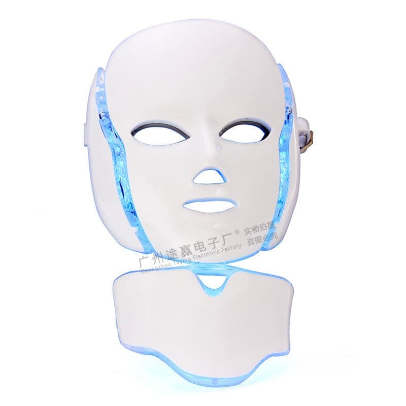 image-LED 7-Color Light Therapy Face Mask Photon Skin Rejuvenation Device