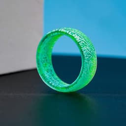 image-Wood Color Changing Luminous Ring R-004 Unisex Glow Jewelry