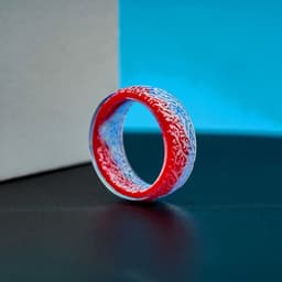 image-Wood Color Changing Luminous Ring R-004 Unisex Glow Jewelry
