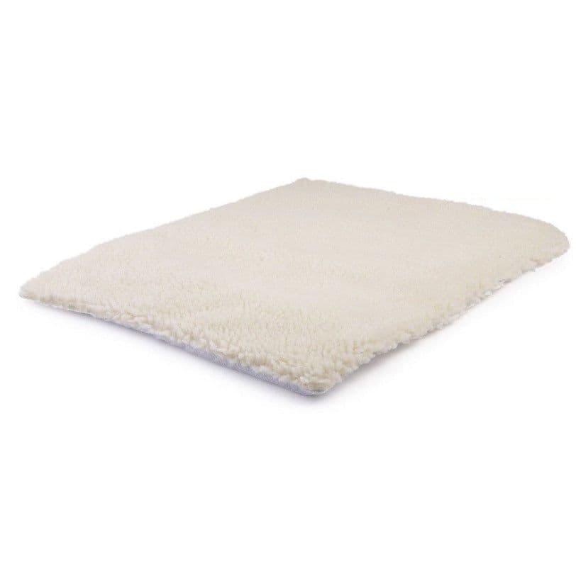 image-Self-Heating Pet Pad Washable Lamb Fleece 90x64cm Dog Cat Mat