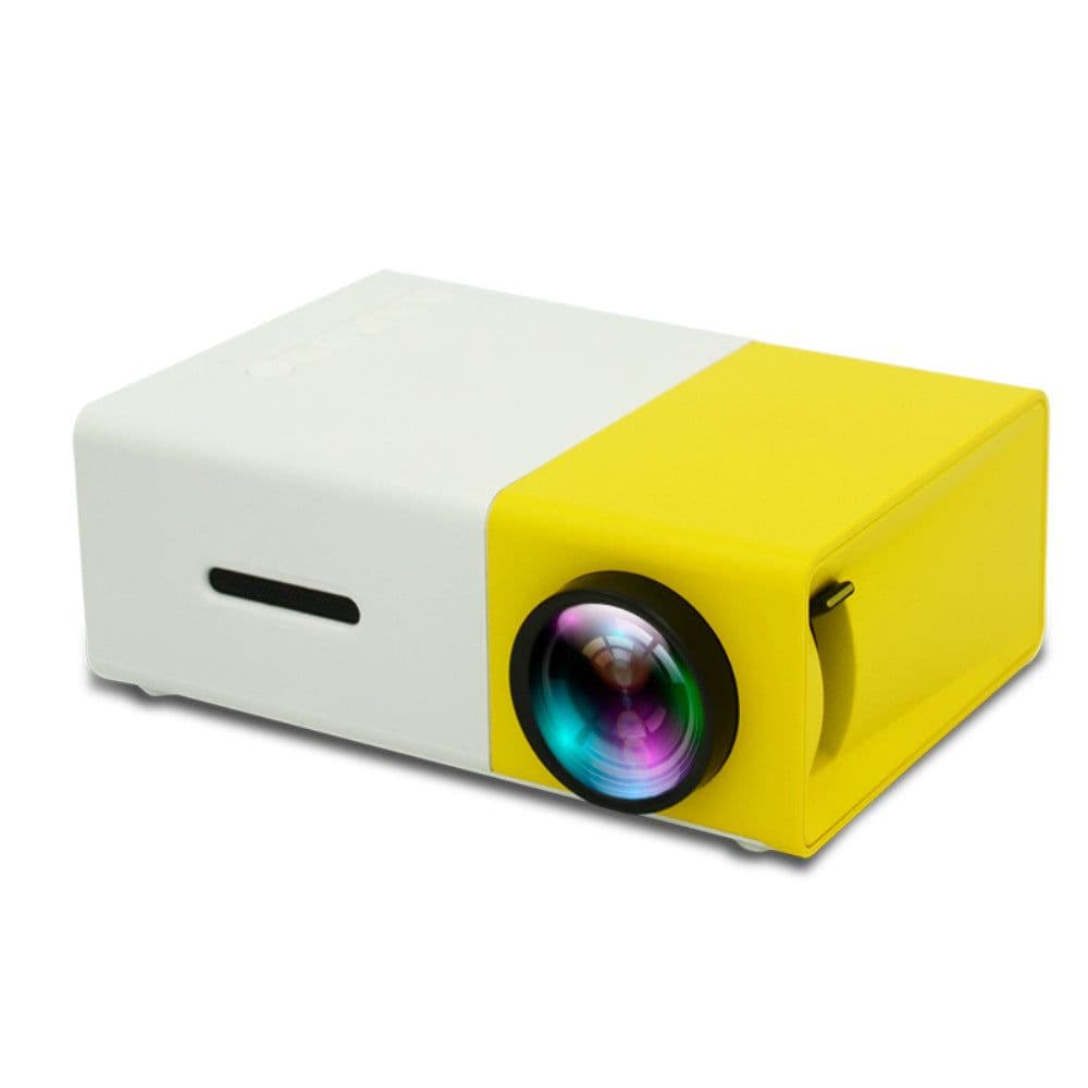 image-YG300 Mini LED Projector Portable 320x240 Home Theater