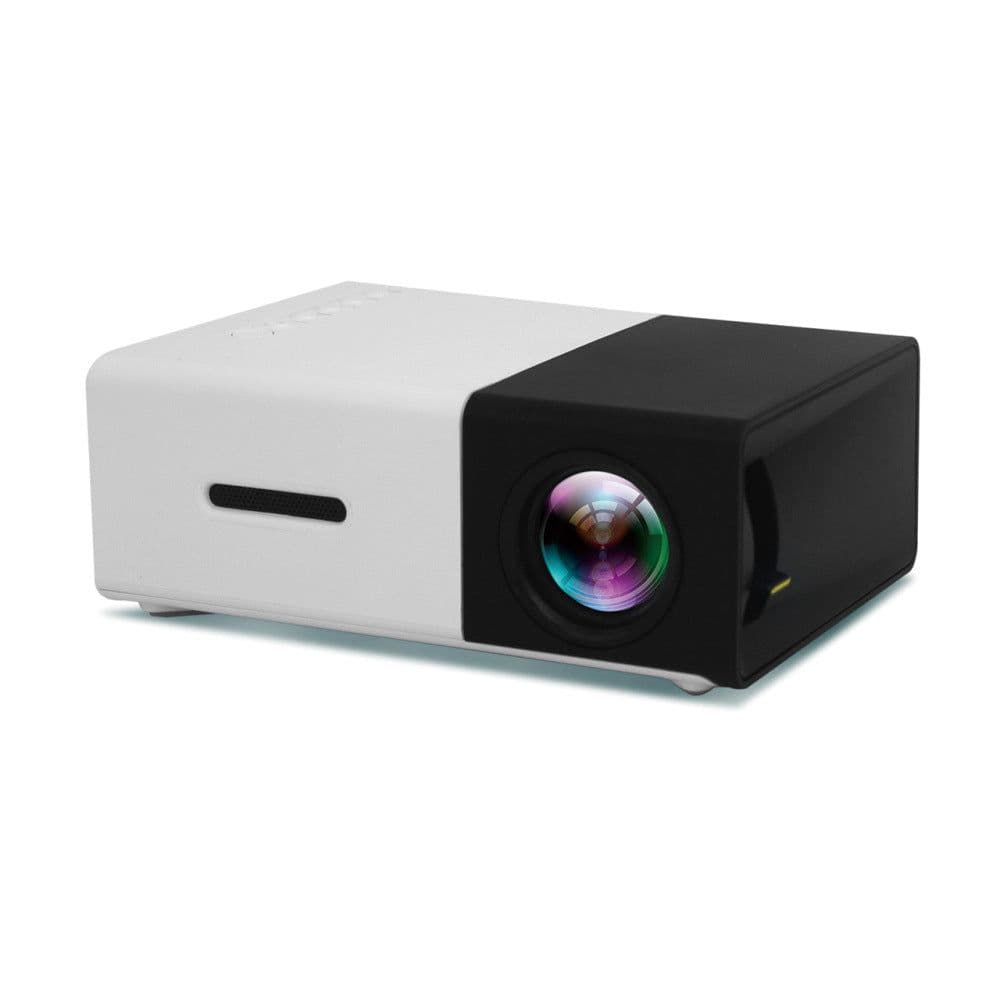 image-YG300 Mini LED Projector Portable 320x240 Home Theater