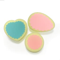image-Hair Removal Sponge Pad - Jin Ruicheng Round Beauty Sponge