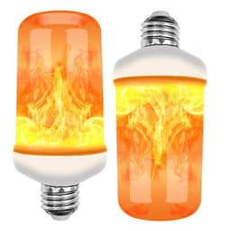 image-LED Flame Light Bulb with Gravity Sensor for Home Bar Decor