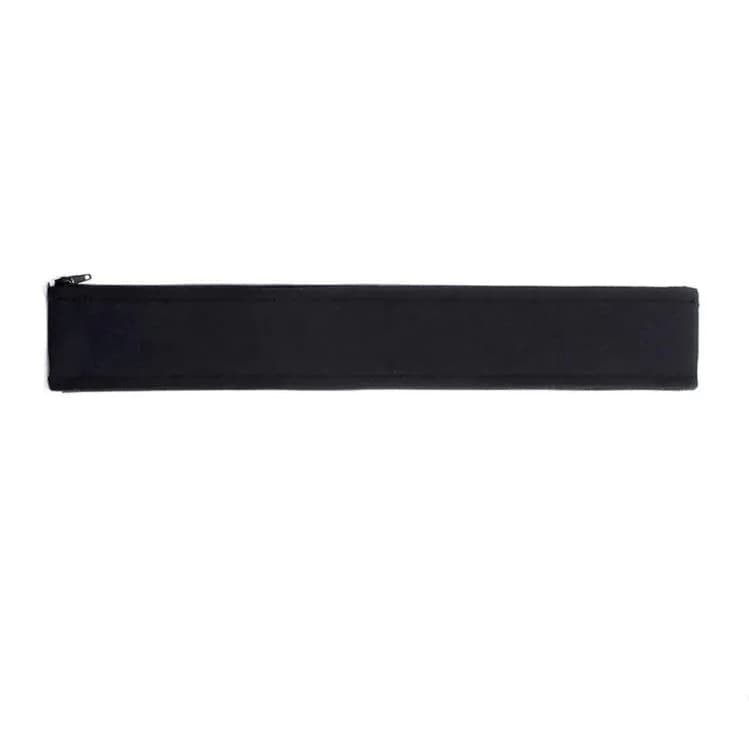 image-Cable Management Cover with Zipper for Computer Wire Storage