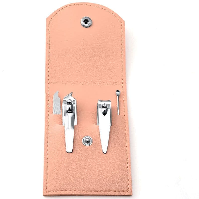 image-18-Piece Nail Clippers Manicure Tool Set Black