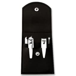 image-18-Piece Nail Clippers Manicure Tool Set Black