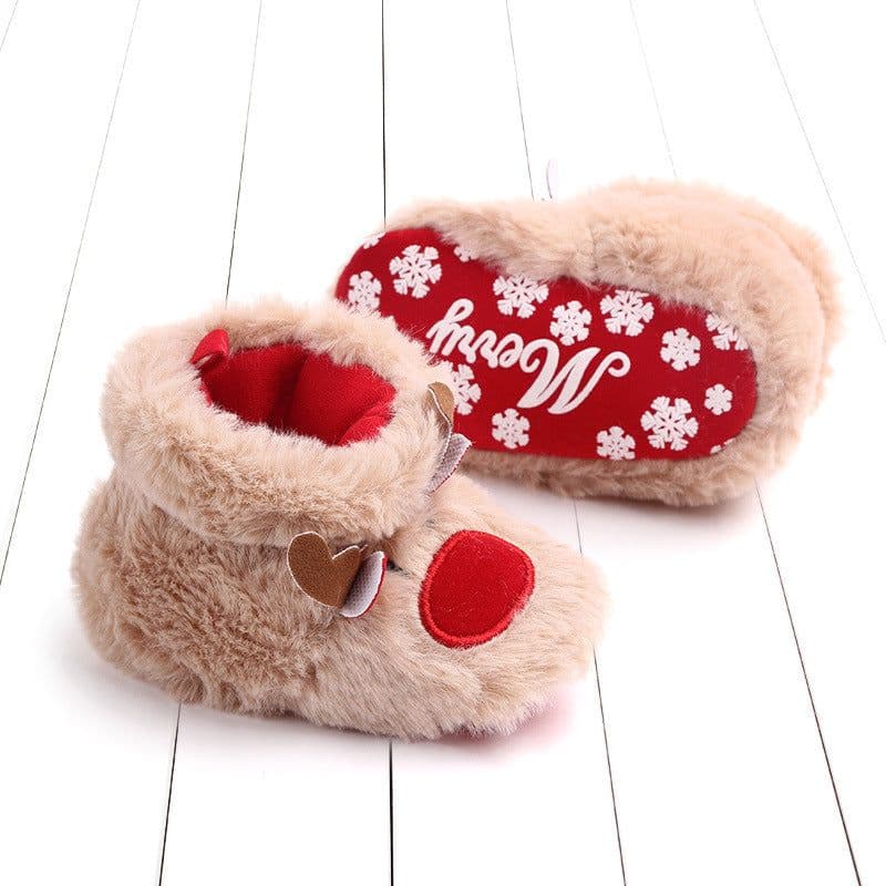 image-Winter Warm Baby Shoes Soft Soles