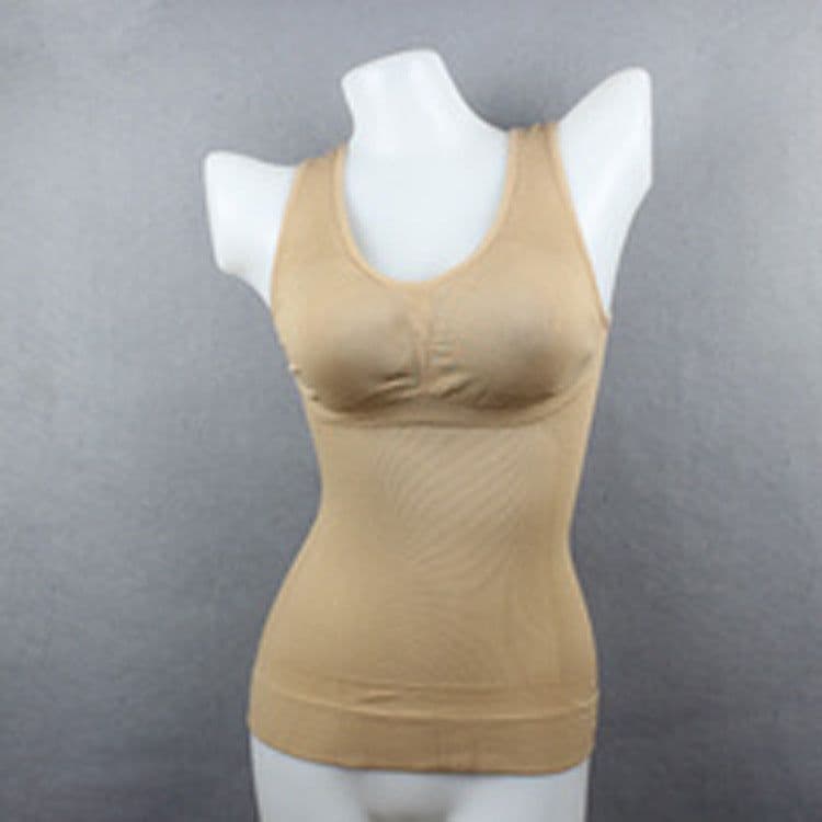 image-camishaperbygenie Seamless Body Shaping Vest Plus Size Shapewear
