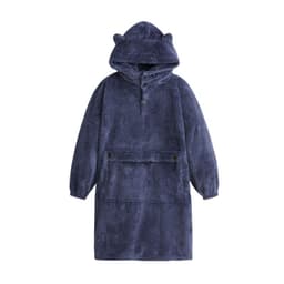 image-Women's Flannel Nightgown Thickened Pullover Pajama Set