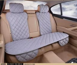 image-Mengheng Diamond Embroidered Plush Car Seat Cushion