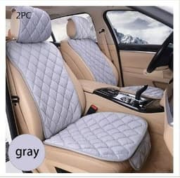 image-Mengheng Diamond Embroidered Plush Car Seat Cushion