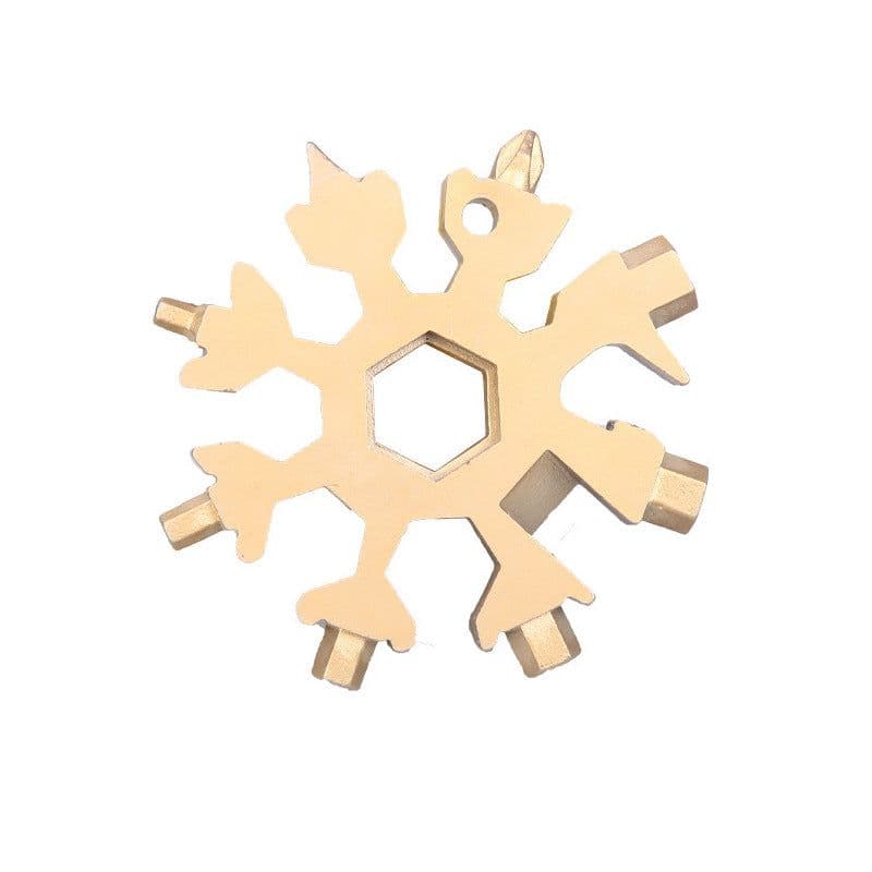 image-18-in-1 Octagonal Snowflake Multi-Tool Card Screwdriver Wrench