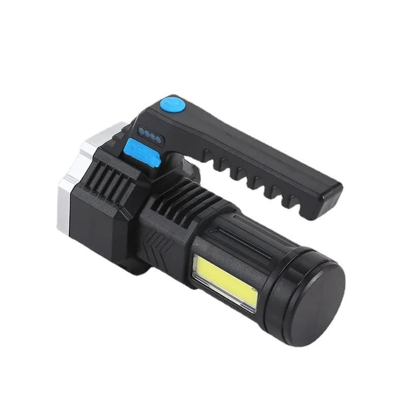 image-COB LED Flashlight USB Rechargeable 10W Portable Torch 1200mAh
