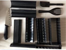 image-Sushi Rice Ball Mold 11-Piece DIY Cooking Tool Set