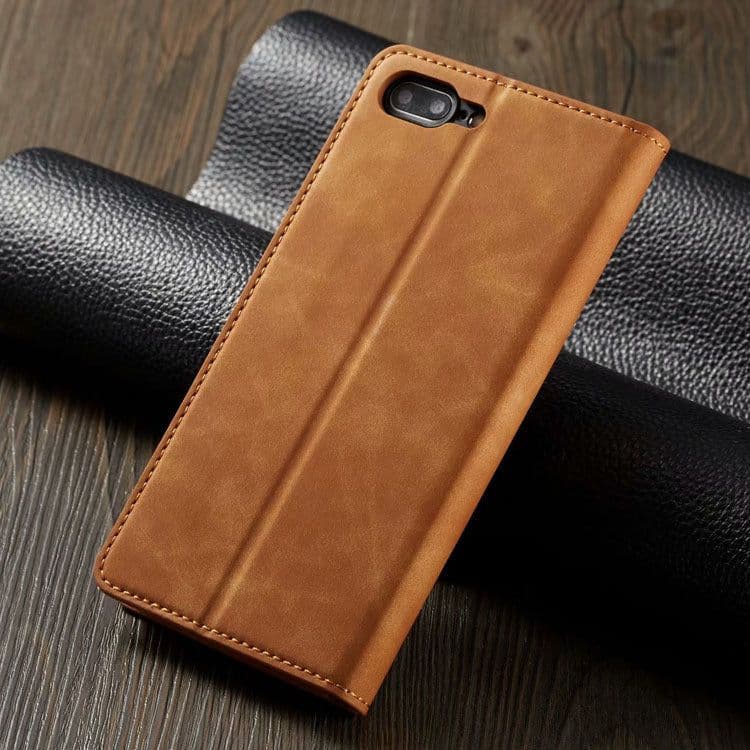 image-Forwenw iPhone Leather Wallet Flip Case for iPhone 11 Pro 12 XSMAX 8 Plus