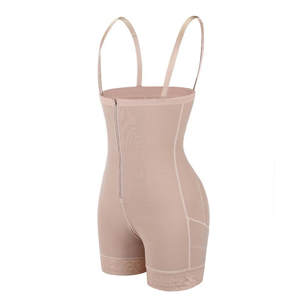 image-Nylon Adjustable Shapewear - Purple Gray